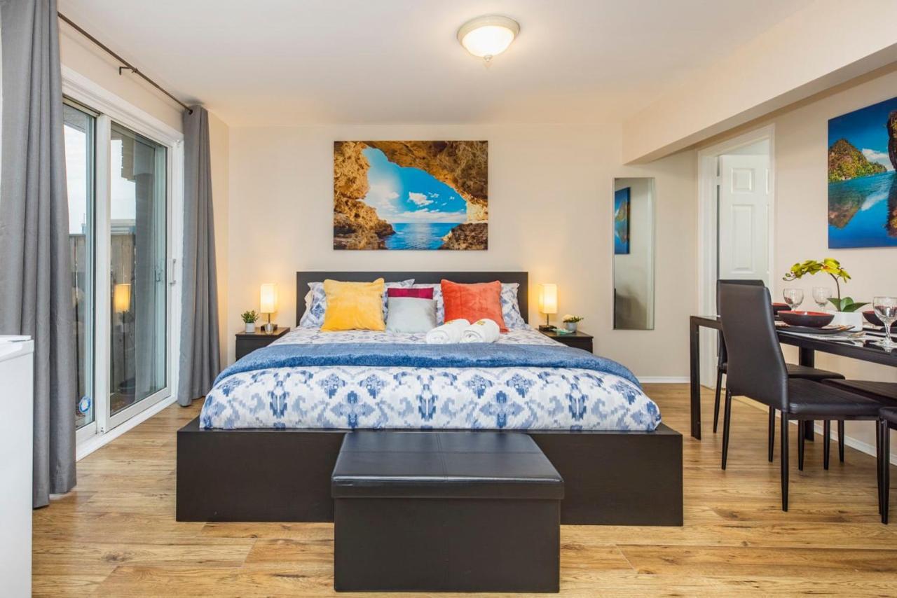 Modern Studio W King Bed - Central Ottawa Exterior foto